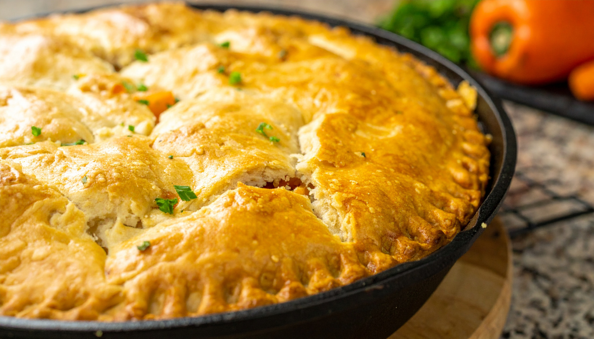 Chicken and White Bean Pot Pie