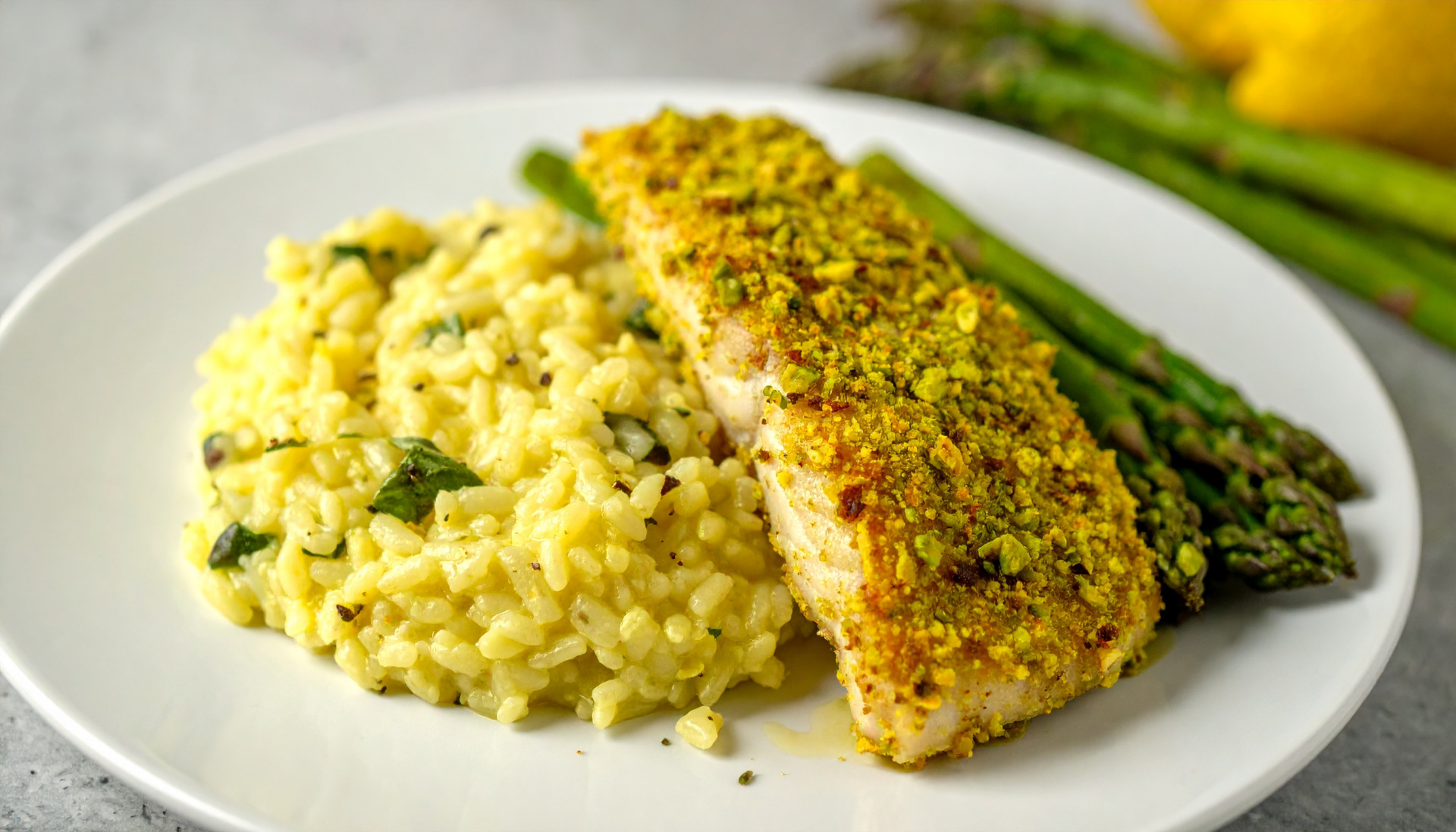Pistachio-Crusted Cod
