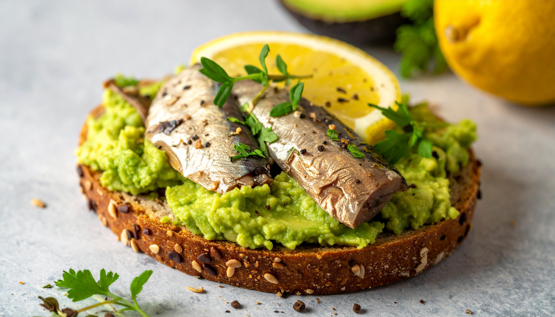 Sardine Avocado Toast