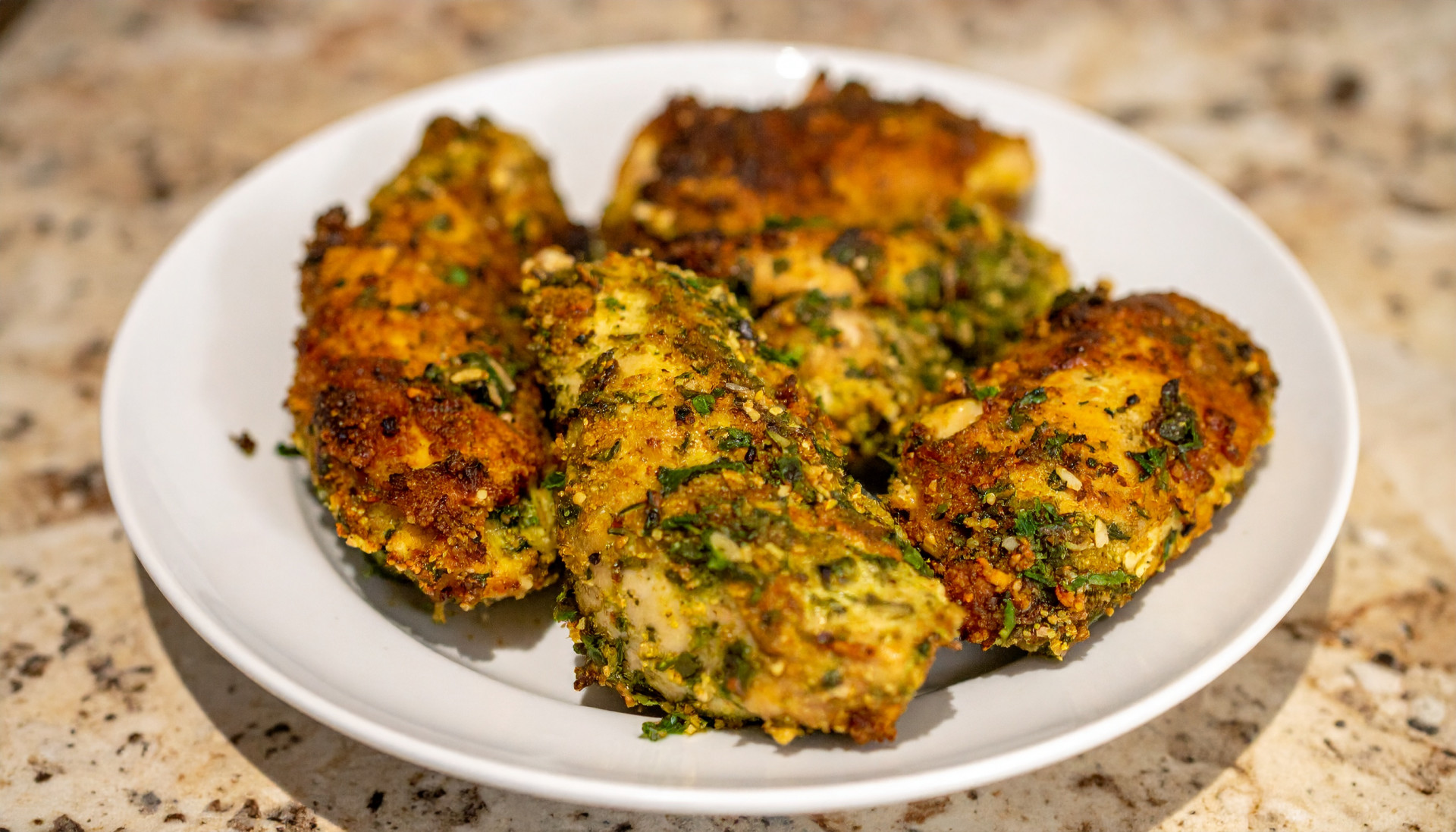 Mediterranean Herb-Crusted Chicken