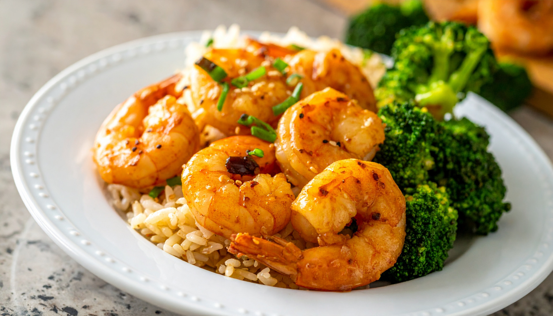 Honey-Garlic Shrimp