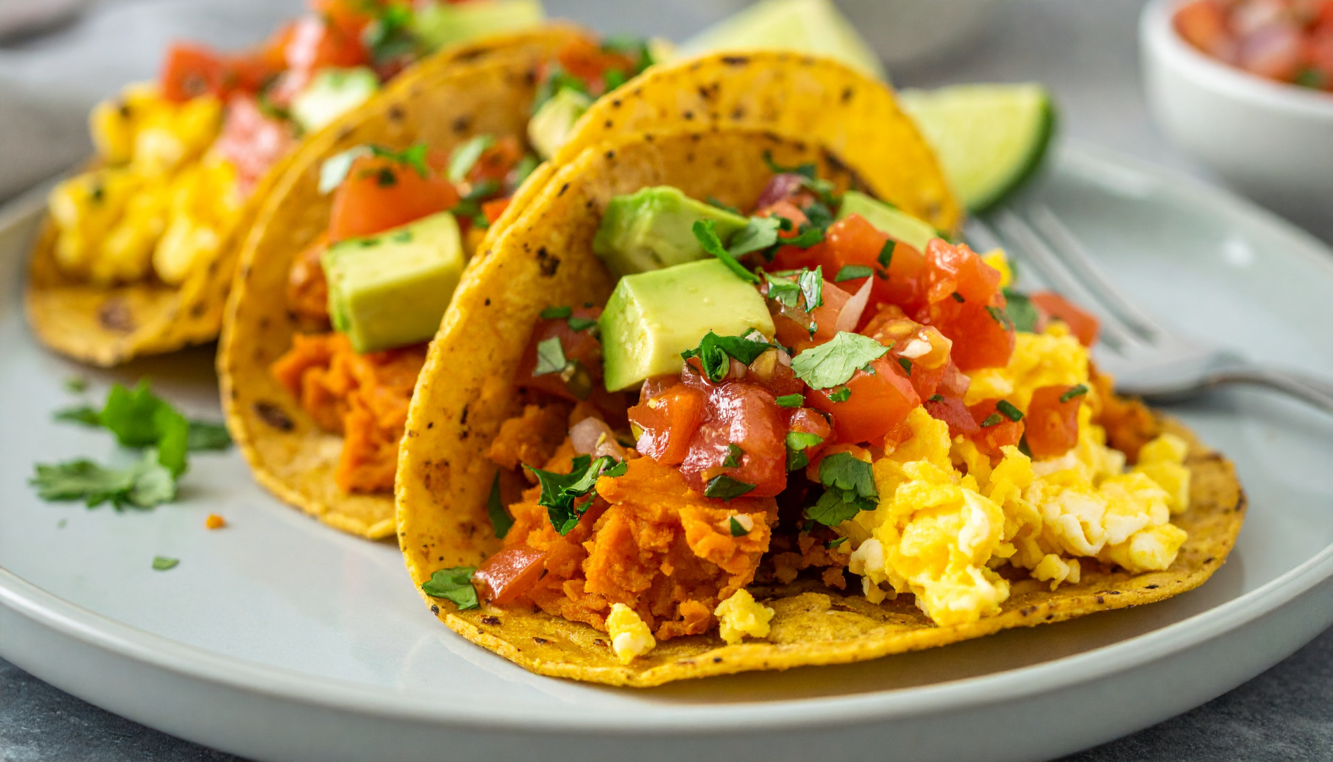 Sweet Potato Breakfast Tacos
